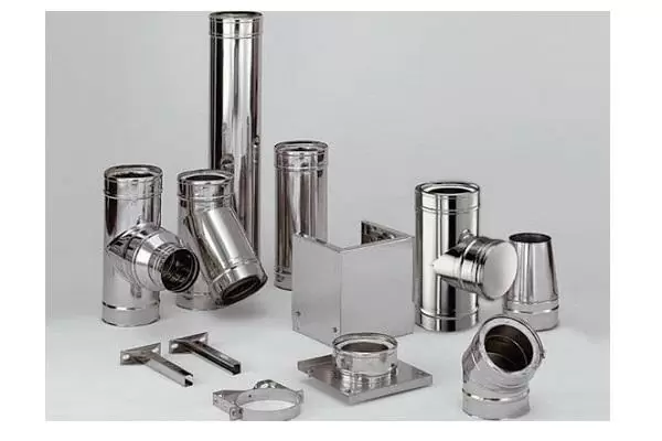 Дымоход из нержавейки сэндвич