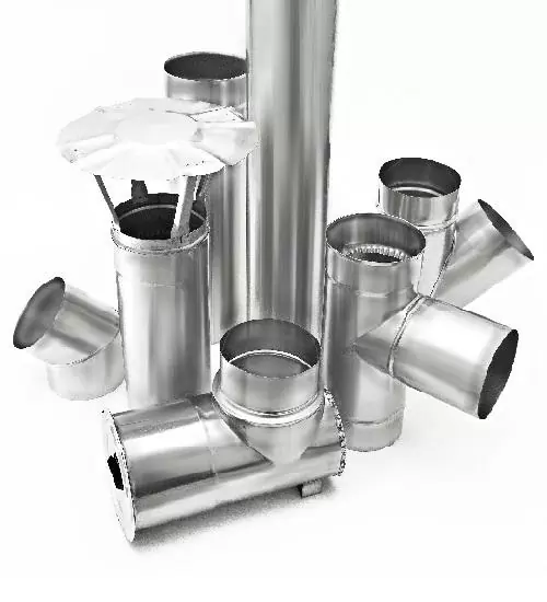 одностенные дымоходные трубы