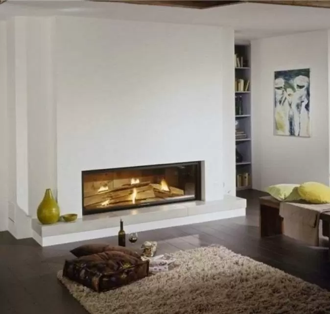 Топка в интерьере