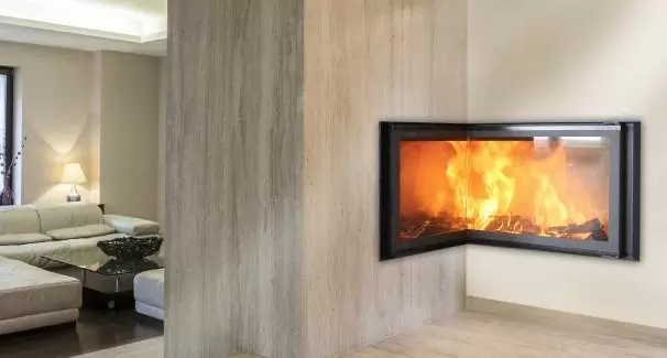 Топка BeF V 8 L в интерьере