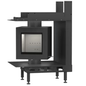 Поворотная закрытая топка