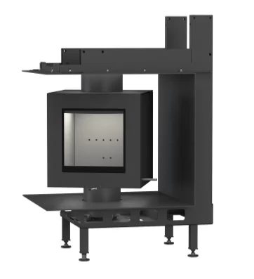 Поворотная закрытая топка