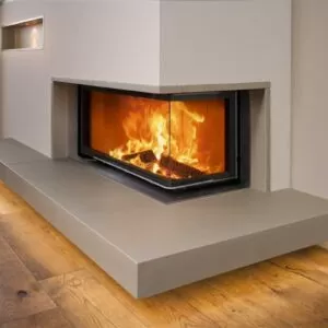 Brunner Architekture Eck-Kamin правый