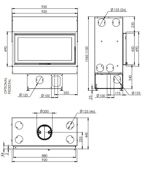 Dovre VISTA 900С дистрибьютор