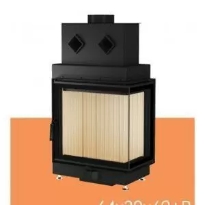 Топка угловая 64x39x62+