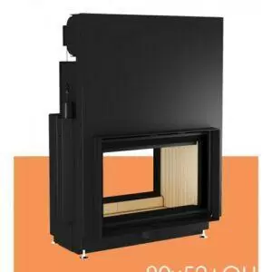 топка туннель и гильотина 80х52 см