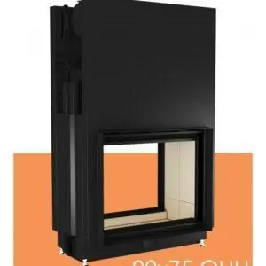 Топка туннельная с двумя гильотинами 90х75