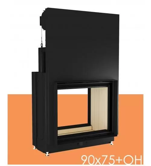 Топка ГНС 90х75, с туннелем и гильотиной