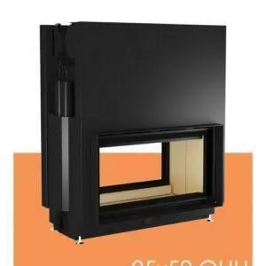95х52 см сквозная топка
