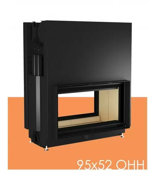95х52 см сквозная топка