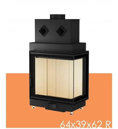 Топка угловая 64x39x62R