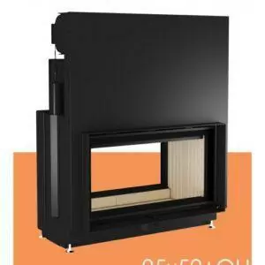 Топка каминная 95-52 туннель