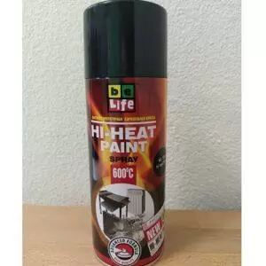 Краска жаростойкая черная БиЛайф