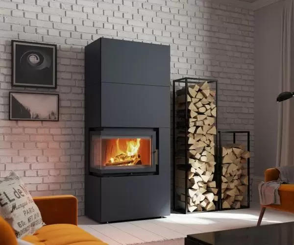 Kratki SIMPLE 12 BS BOX стальний - чорний, лівий кут