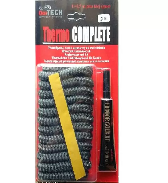 керамический шнур и клей 10 мм