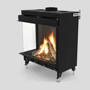 Газовый камин Планика Монро левый угол