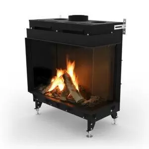 Газовый камин Планика Монро правый угол