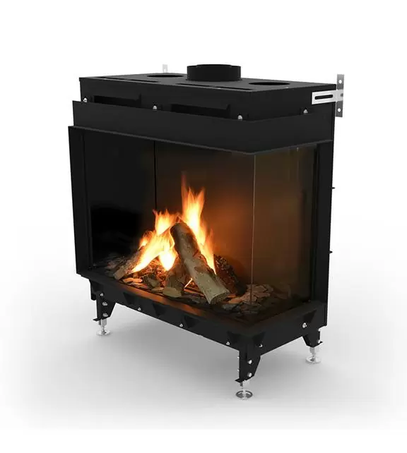 Газовый камин Планика Монро правый угол