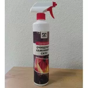 Очиститель каминного стекла, спрей