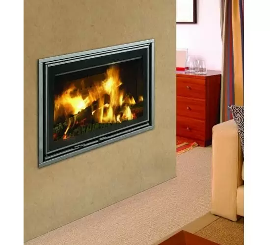 Топка Dovre 2180 CBS в интерьере