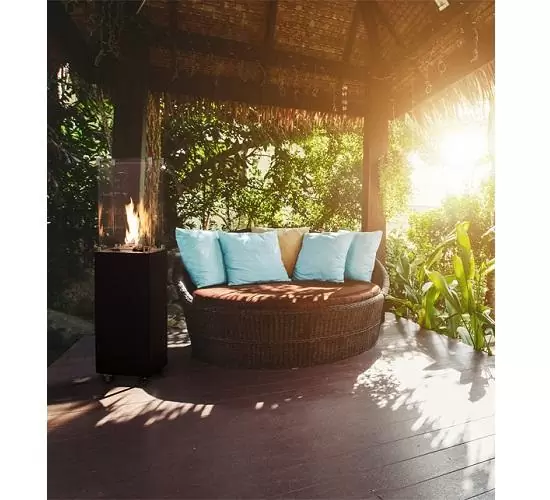 Газовый камин Планика в интерьере