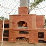 Уличная русская печь