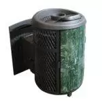 Печь Атмосфера в комбинированной облицовке