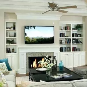 Камин под телевизор