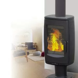 Піч камін Plamen Aria в интерьере