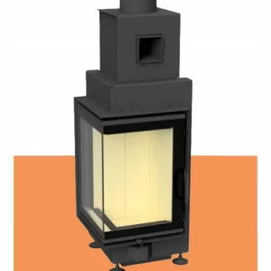 Угловая топка Gavryliv&Sons 36x36x52, левая