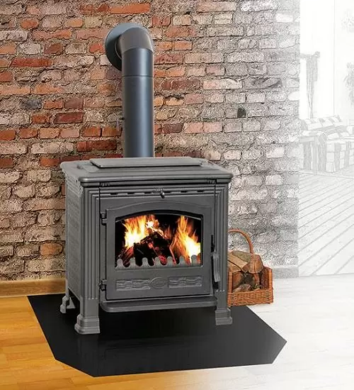 Печь камин Plamen Tena N черная