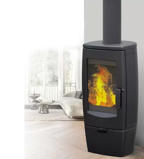 Дровяная печь Plamen Gala черная
