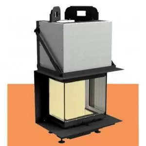 Трьохстороння камінна топка Gavryliv&Sons 30х50х30х52 Н