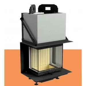 Трьохстороння камінна топка GnS 30х50х30х52 см