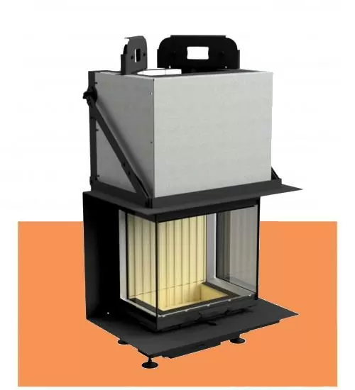 Трьохстороння камінна топка GnS 30х50х30х52 см