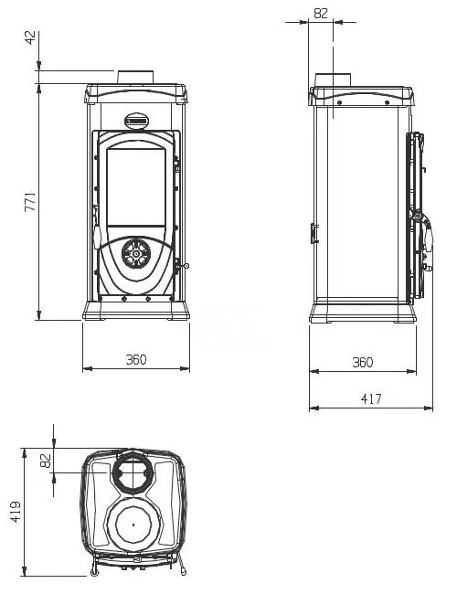 Nordica super junior чертеж