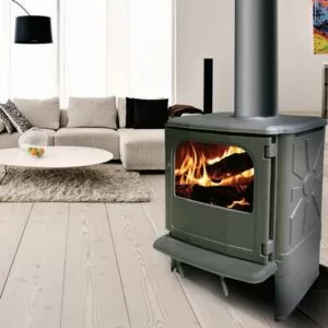 Печь Ferguss Demico в интерьере