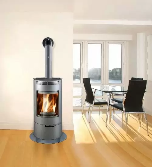 Печь буржуйка Thorma Andorra Grey