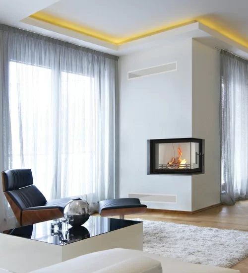 Камин в квартиру