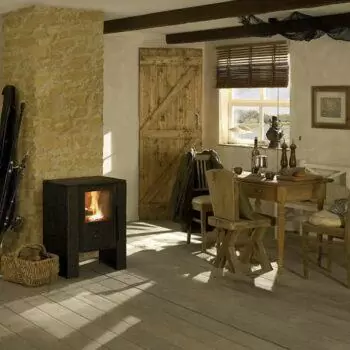 Печь Нордика в камне